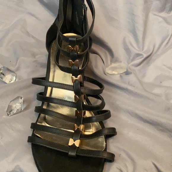 Torrid Gladiator Studded Wedges - Picture 2 of 7